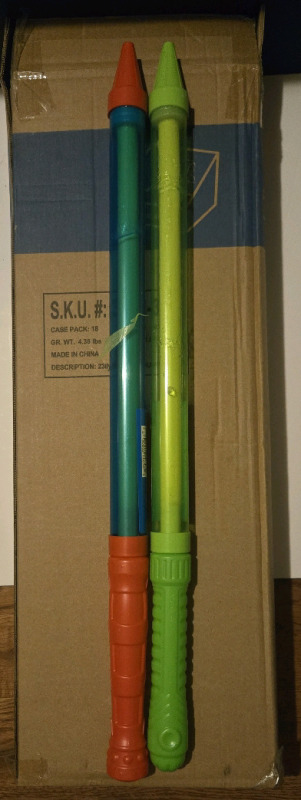 18 New | Kids Birthday Bash Lot | Water Squirters 2 ft Long