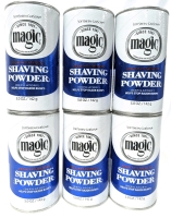6 New SoftSheen-Carson MAGIC Regular Strength Depilatory Shaving Powder - 142g ea