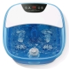 New - MaxKare Foot Spa Bath Massager w/Pedicure Grinding Stone, Heat, Bubbles & Vibration, Digital Temperature Control, 4 Massage Rollers . Model #SPA-JX1