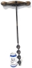 Antique Hand Wrought Auger Drill / Barn Drill - 27" Long! - 2
