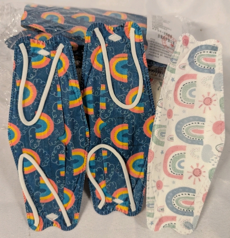25+ New Disposable Masks. Assorted Patterns.