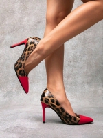 New sz 38 (sz 7) Women's Animal Print High Heels