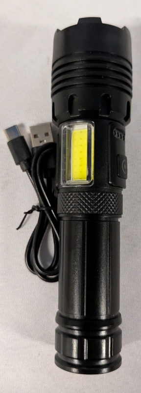 New USB Powered Flashlike. 2 Light Levels and a Strobe Effect.