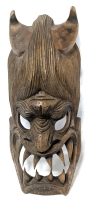 Large Lightweight Tribal Diablo Mask Made in the Philippines - 24.75" Tall