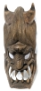 Large Lightweight Tribal Diablo Mask Made in the Philippines - 24.75" Tall