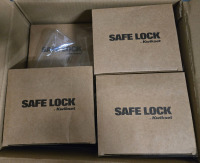 15+ New | Safelock Grapevine Lever Kwikset -Keyed - Safelock Satin Nickel | Model# SL5000GV