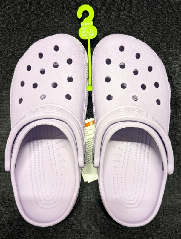 New: Size M5/W7 - Crocs Classic Clog - Purple