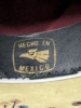 Absolutely Stellar Vintage PIGALLE XXXXX Mustard & Black Embroidered & Sequinned Mexican Sombrero | 8" x 6.8" Opening - 6