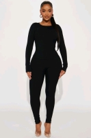 New Size XL Women's FASHION NOVA Braelynn Snatched Pant Set : Black | Retails Over $50