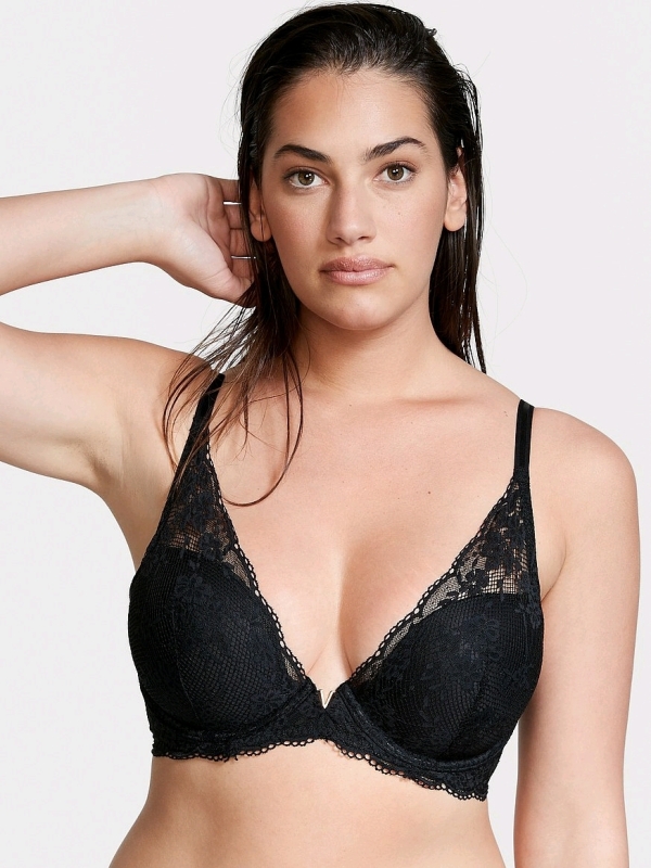 New Size 34C VICTORIA'S SECRET Freedom Fit Love Cloud Lightly Lined Plunge Bra | Retails $52.95