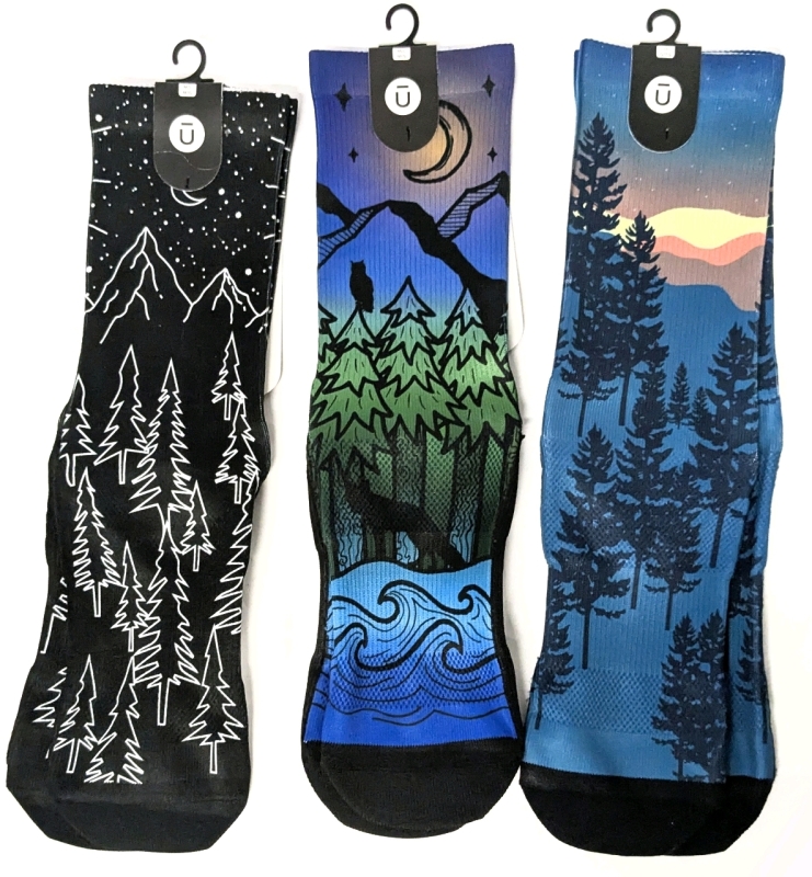 3 New Pairs Size M/L & L/XL OUTWAY All-Day Performance Crew Socks | Over $60 Retail Value!