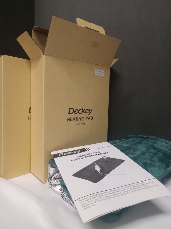 2 New | Deckey Heating Pads w/ 3 Settings