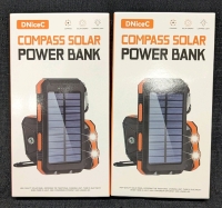 2 New: Compass Solar Power Banks - Unable To Find Battery Size