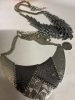 2 Statement Necklaces 3 Statement Pierced Earrings - 6