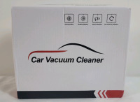 New - Cordless Portable Small Mini Car Vacuum Cleaner .