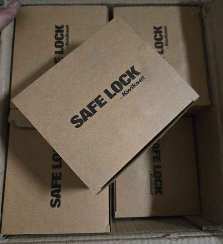20 New | Safelock Kwikset Passage Lever - Belmont - Venetian Bronze- | Model# SL1000LY * Retails $40 Each Or $800 Total *