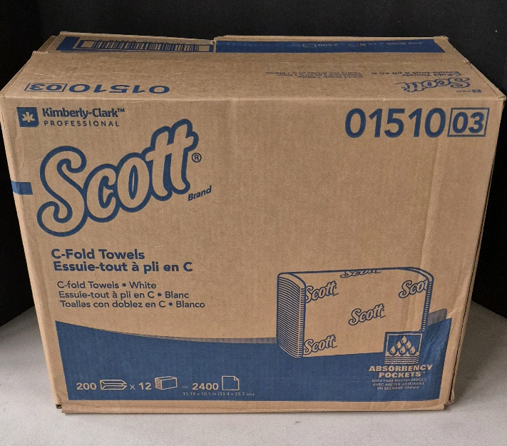 2400 SCOTT Paper Towels - C-Fold Towels