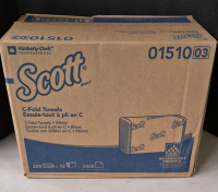 2400 SCOTT Paper Towels - C-Fold Towels