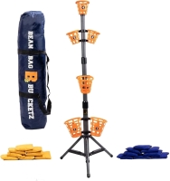 As New B3 Bean Bag Bucketz with Case; Outdoor Backyard Lawn Bean Bag Toss Party Game For All Ages