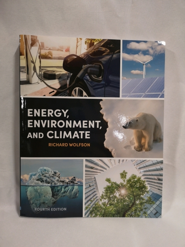 New Book Energy, Environment and Climate by Richard Wolfson