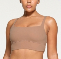 New Size Small Women's SKIMS Fits Everybody Square Neck Longline Bralette : Sienna - BR+SQU-4631 | Retails Over $60