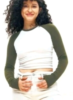 New Size Large Women's OGL MOVE Eco-Mousse Fleece Longsleeve Top : Peridot
