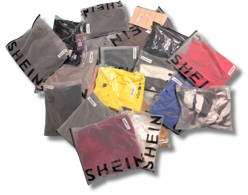 25 New Pieces Size MEDIUM Mixed Clothing : Assorted Styles, Colours, Makers + More