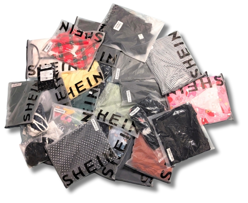 25 New Pieces Size LARGE Mixed Clothing : Assorted Styles, Colours, Makers + More