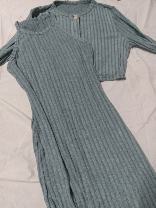 New | Size XL Women's Dress and Matching Sweater