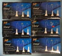 6 As New: Vintage Easy Lite Cheryl 3-Light Hanging Pendant