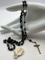 Vintage Sterling Italy stamped Rosary