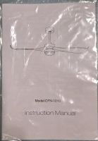New | 2 Blade Brushed Nickel Ceiling Fan | Model#CFN-1010 * Retails $75+ *