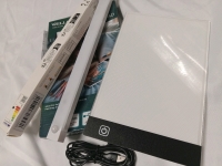 2 New 10" x 6" Tracing Pad Lights & 2 New 12" x 1" Cabinet Lights