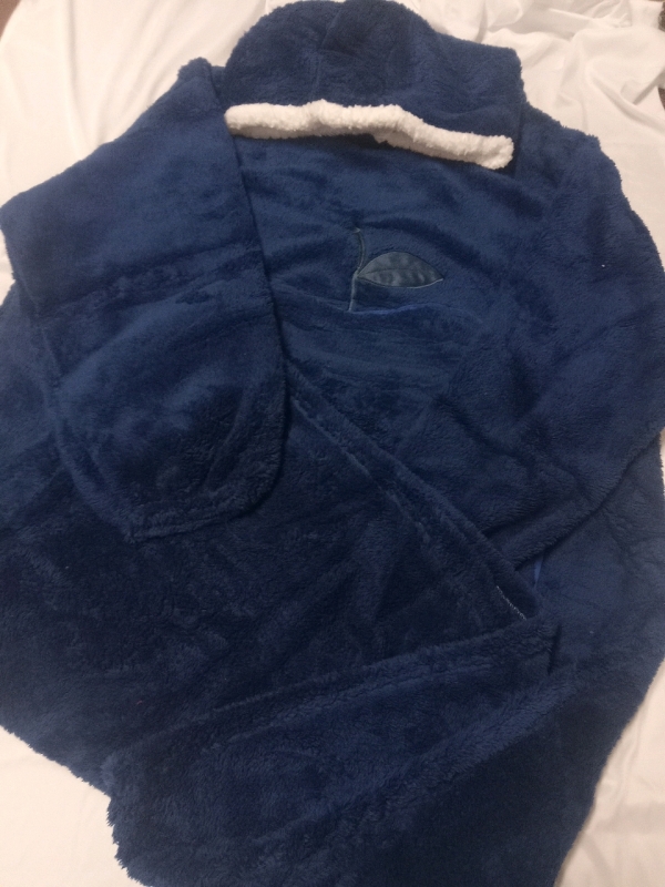 New | One Size Fits Most Super Soft Blanket Hoodie w/ Pocket