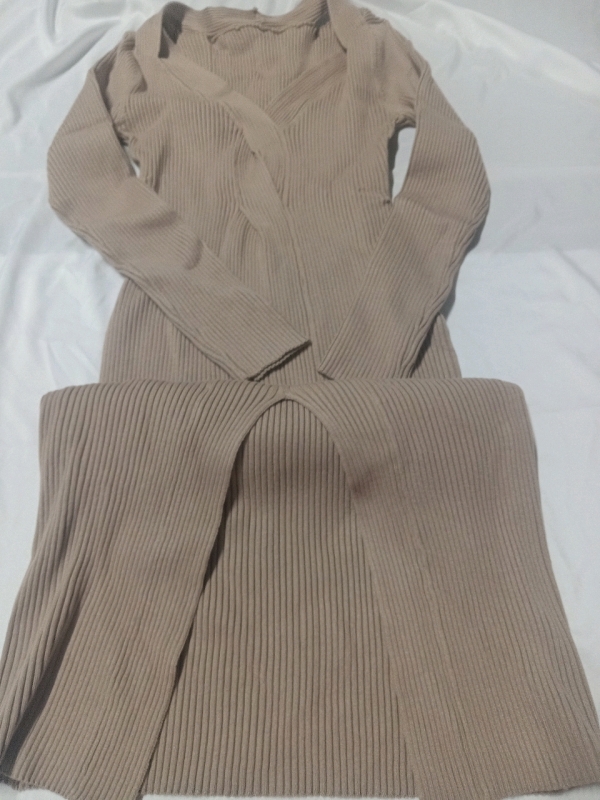 New | Size XXL Women's Super Stretchy Longsleeve Dress