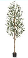New | Oakred Faux Olive Tree -7 Feet