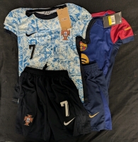 2 New: Size 22 Men's - Soccer Jerseys - Lamine Yamal - Lu&iacute;s Figo