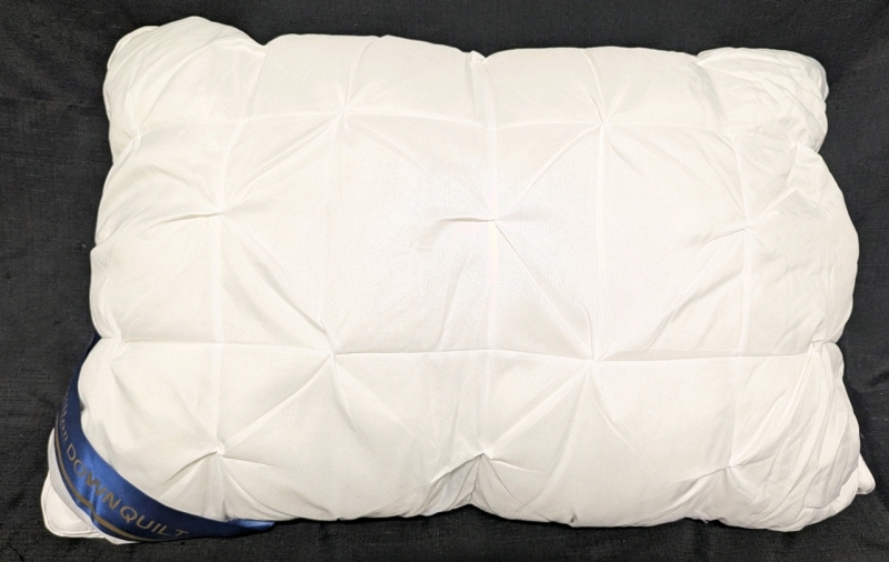 New: Hilton Down Quilt Pillow - 26" x 17"