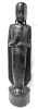 Fantastic Large Hand-Carved Freestanding Wooden Buddha Statue - 39.5" Tall