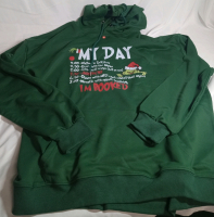 New | Size XXL Unisex Grinch To Do List Hoodie