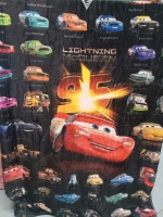 New | Cars Themed Throw Blanket | Measures 51x41"