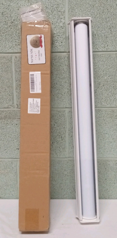 As New - 27"&times;72" White Window Roller Shades .