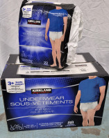87 New sz L/XL Men's Kirkland Signature Ultimate Absorbency Underwear - 1 Underwear Missing from 1 Pack
