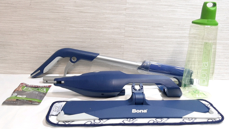 New Bona Premium Spray Mop for Hard Surface Cleaning, Includes Floor Cleaner Bag