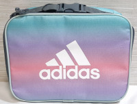 New Adidas Gradient Color Lunch Bag w/ Cooler Lining & Backpack Clip