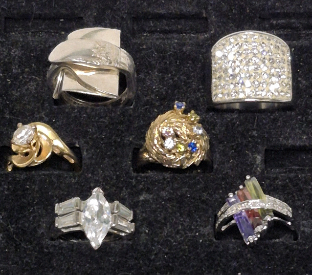 7 Vintage & Modern Rings