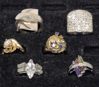 7 Vintage & Modern Rings