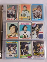 1969 - 2023 Boston Bruins NHL Hockey Trading Card Singles . 210 Trading Cards