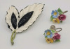 Vintage Jewelry Lot . Earings , Brooches , Necklaces , Bengal . 12 pcs. - 3