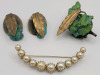 Vintage Jewelry Lot . Earings , Brooches , Necklaces , Bengal . 12 pcs. - 4